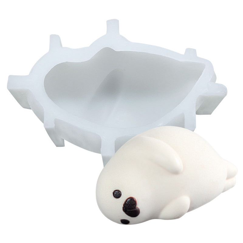 SX-PP-07 6-inch Cute Little Seal Dessert Silicone Mold DIY Jelly Pudding Mold (No FDA, BPA Free) SX-PP-07 6-inch Cute Little Seal Dessert Silicone Mold DIY Jelly Pudding Mold (No FDA, BPA Free)